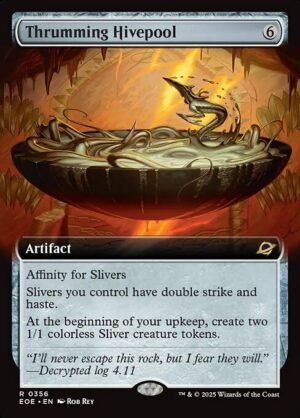 Thrumming Hivepool - Foil<br /><span class="collector-number">Collector No. 356</span>