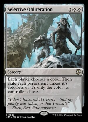 Selective Obliteration<br /><span class="collector-number">Collector No. 35</span>