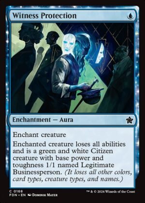Witness Protection<br /><span class="collector-number">Collector No. 168</span>