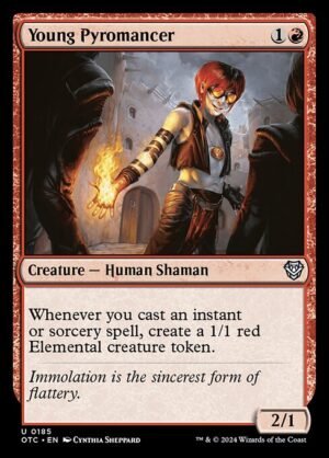 Young Pyromancer<br /><span class="collector-number">Collector No. 185</span>