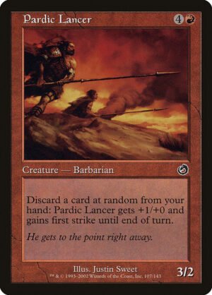 Pardic Lancer<br /><span class="collector-number">Collector No. 107</span>
