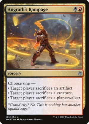 Angrath's Rampage<br /><span class="collector-number">Collector No. 185</span>