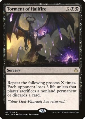 Torment of Hailfire<br /><span class="collector-number">Collector No. 77</span>