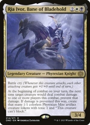 Ria Ivor, Bane of Bladehold<br /><span class="collector-number">Collector No. 214</span>
