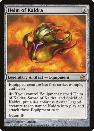 Helm of Kaldra<br /><span class="collector-number">Collector No. 131</span>