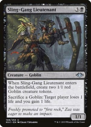 Sling-Gang Lieutenant<br /><span class="collector-number">Collector No. 108</span>