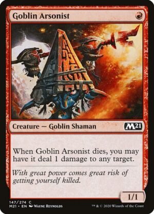Goblin Arsonist<br /><span class="collector-number">Collector No. 147</span>