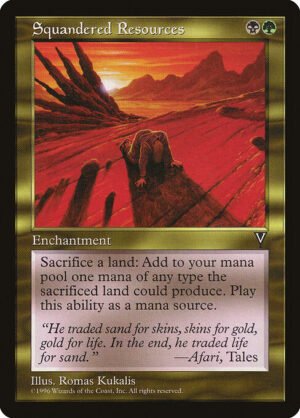 Squandered Resources<br /><span class="collector-number">Collector No. 137</span>