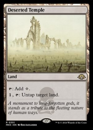 Deserted Temple - Foil<br /><span class="collector-number">Collector No. 301</span>