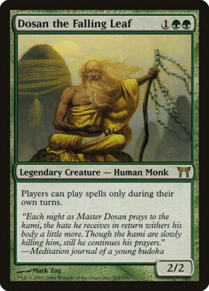 Dosan the Falling Leaf<br /><span class="collector-number">Collector No. 205</span>