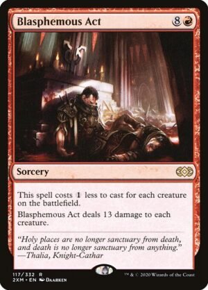 Blasphemous Act - Foil<br /><span class="collector-number">Collector No. 117</span>